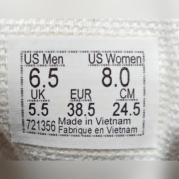 Vans "Authentic" Rose/Floral sneakers - Picture 8 of 8